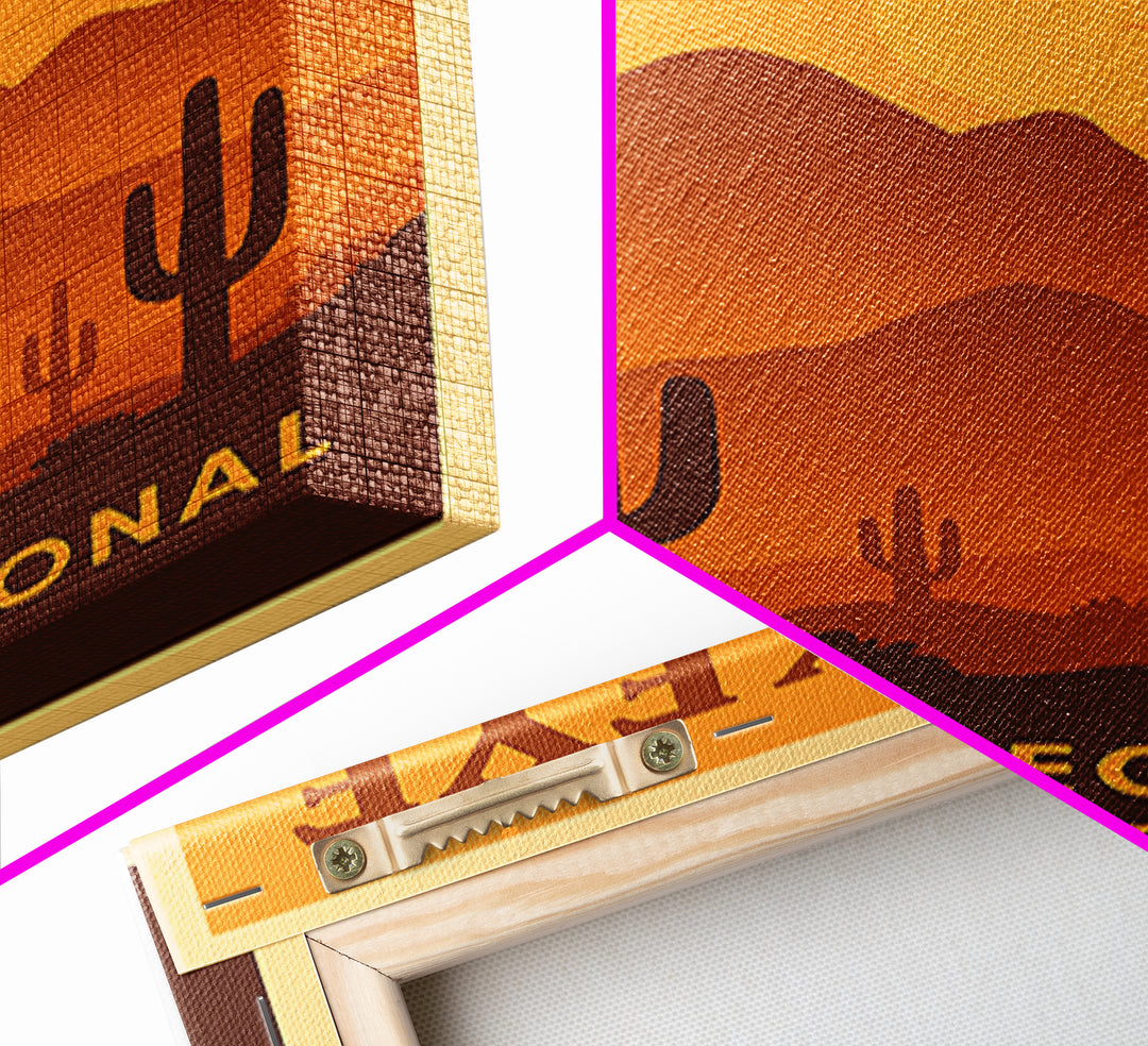 Buckeye Arizona Travel Poster, Framed Canvas Print, Gold Art Deco Poster Art, Buckeye Poster Print, Travel Poster Set, Wanderlust Decor