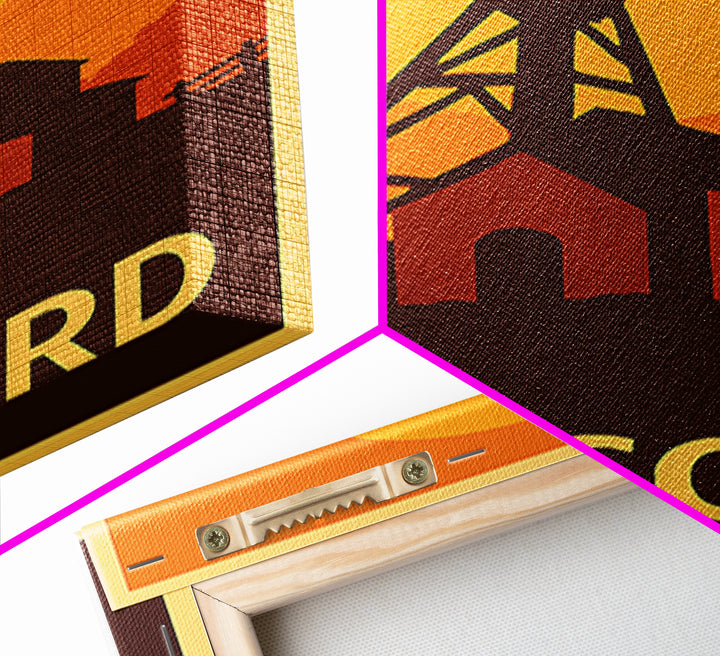 Concord Travel Poster, Canvas Print, Golden Travel Poster Art, Concord Art Print, Travel Wall Art, Travel Poster Art, Travel Art Print