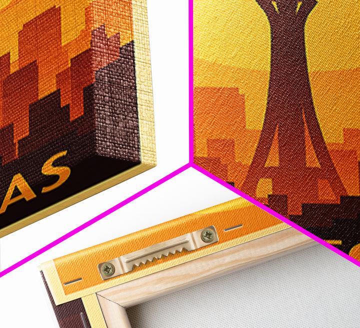 Las Vegas Travel Poster, Canvas Print, Vintage Deco Wall Art, Las Vegas Travel Art, Vintage Travel Art, Vintage Travel Print, Design 7