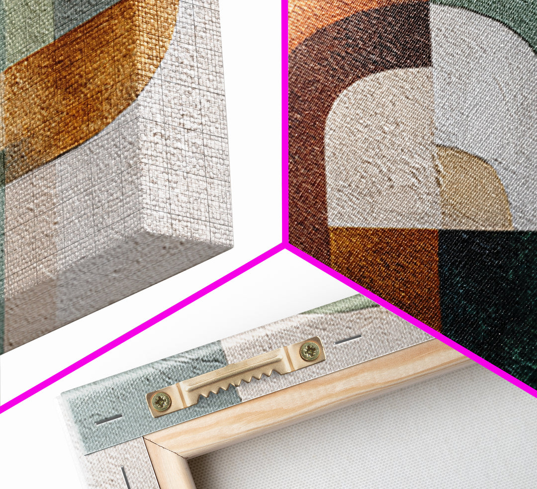Warm Abstract Arches Canvas Print, Guest Bedroom Art, Framed Wall Art, Bedroom Decor, Fine Art, Guest, Farmhouse Wall Decor, GBA-1x1-3