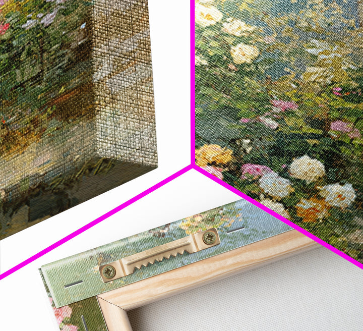 Neutral Peony Painting Framed Canvas Print, Guest Bedroom Art, Statement Artwork, Bedroom Decor, Fine Art, Guest, Wall Decor, GBA-1x1-57