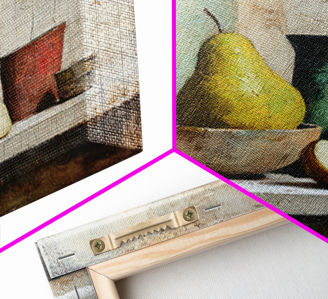 Olive Branch Still Life Framed Canvas Print, Guest Bedroom Art, Gallery Decor, Bedroom Decor, Oil Painting, Guest, GBA-1x1-65