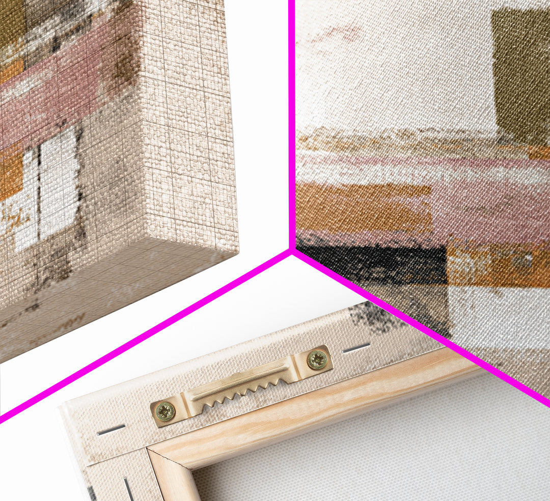 Abstract Woven Texture Canvas Print, Guest Bedroom Art, Modern Decor, Bedroom Decor, Fine Art, Guest, Home Decor, Poster, GBA-1x1-86