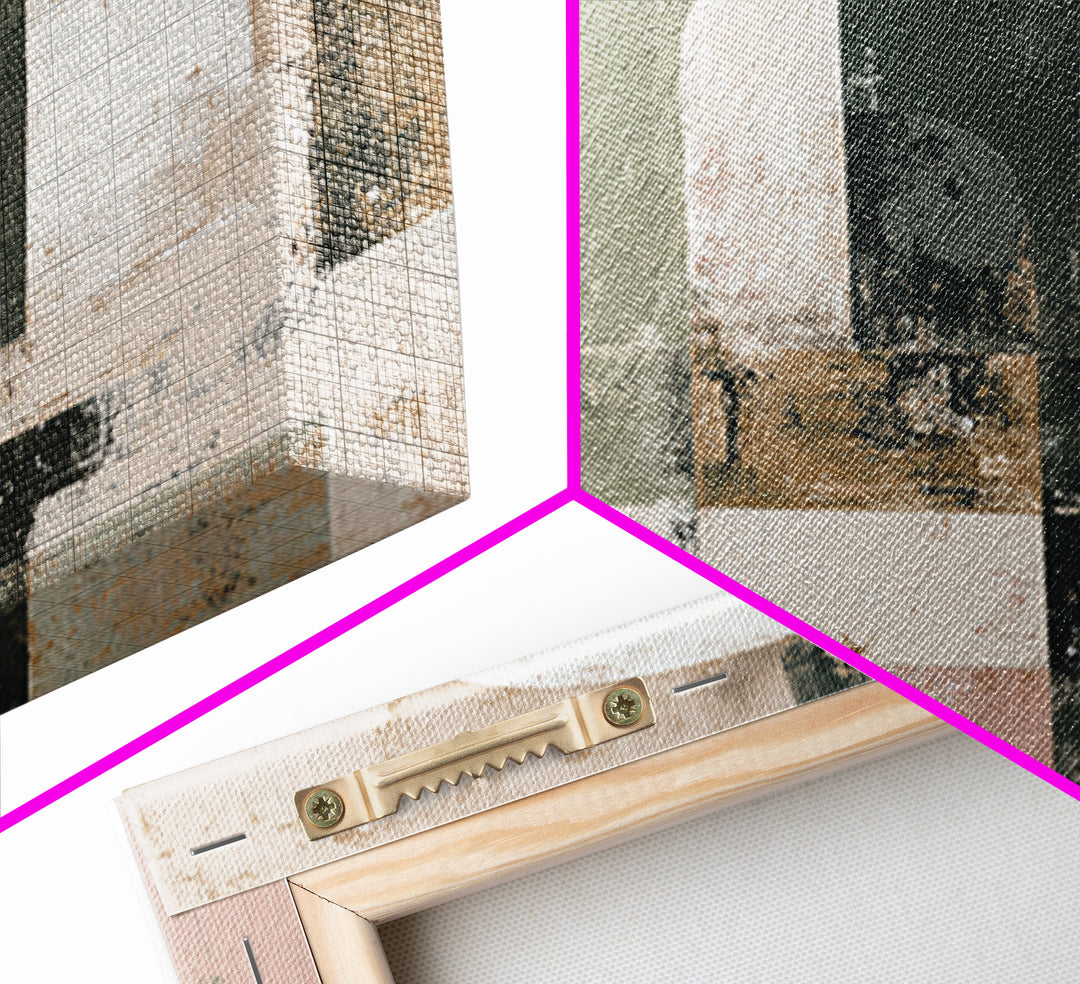 Warm Abstract Arches Canvas Print, Guest Bedroom Art, Wall Art, Bedroom Decor, Fine Art, Guest, New Home Gift, Printable Art, GBA-1x1-99