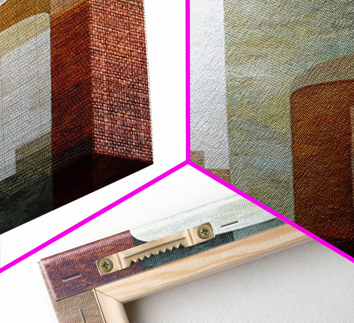Warm Abstract Arches Canvas Print, Guest Bedroom Art, Living Room Wall Art, Bedroom Decor, Abstract Art, Guest, Gallery Decor, GBA-1x3-63