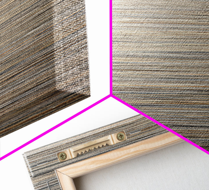 Abstract Woven Texture Canvas Print, Guest Bedroom Art, Statement Artwork, Bedroom Decor, Abstract Art, Guest, Wall Decor, GBA-1x3-98