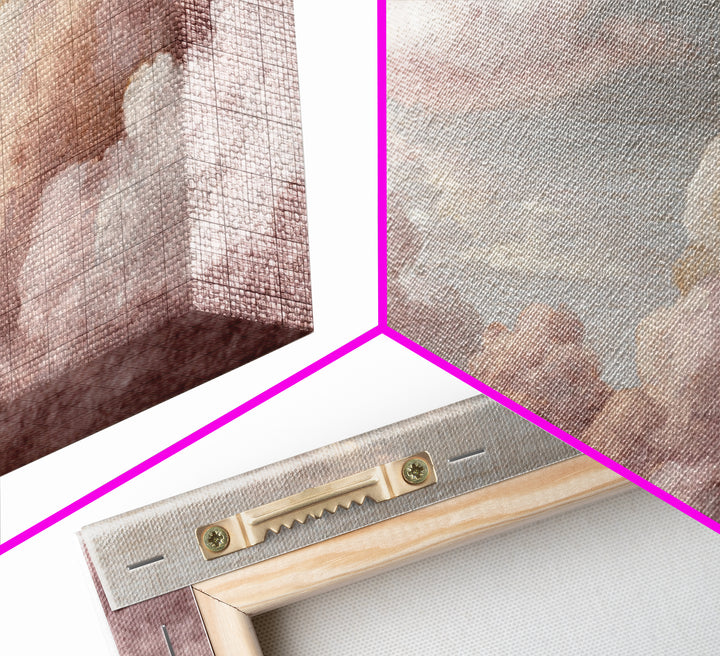 Abstract Woven Texture Framed Canvas Print, Guest Bedroom Art, Art Print, Bedroom Decor, Abstract Art, Guest, Home, GBA-2x1-34