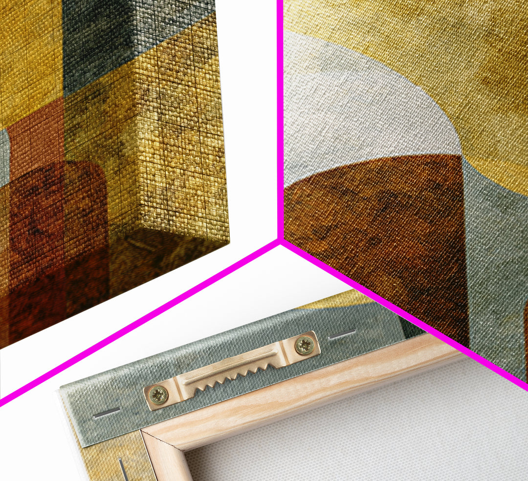 Warm Abstract Arches Framed Canvas Print, Guest Bedroom Art, Farmhouse Decor, Bedroom Decor, Fine Art, Guest, Trendy Wall Art, GBA-2x3-83