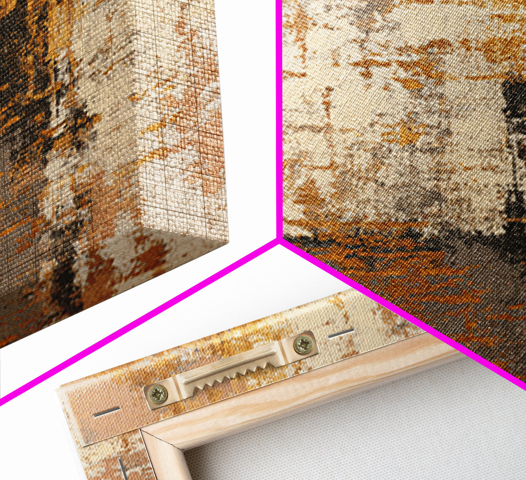 Abstract Woven Texture Framed Canvas Print, Guest Bedroom Art, Printable Wall Art, Bedroom Decor, Abstract Art, Guest, GBA-2x3-94