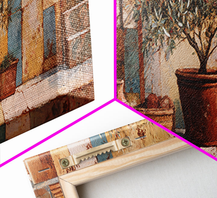 Olive Branch Still Life Framed Canvas Print, Guest Bedroom Art, Framed Wall Art, Bedroom Decor, Guest, Farmhouse Wall Decor, GBA-3x1-9