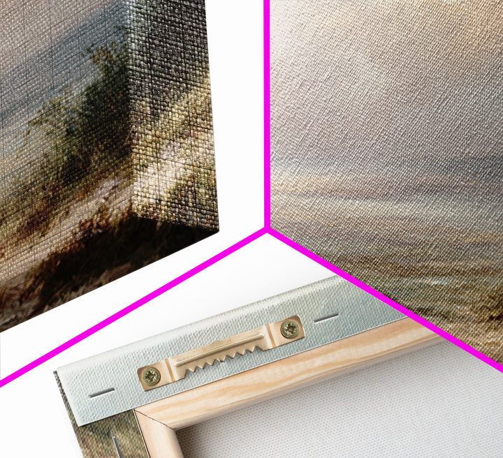 Romantic Cloudscape in Blush and Ivory Framed Canvas Print, Guest Bedroom Art, Bedroom Decor, Fine Art, Guest, Above Bed Decor, GBA-3x2-63