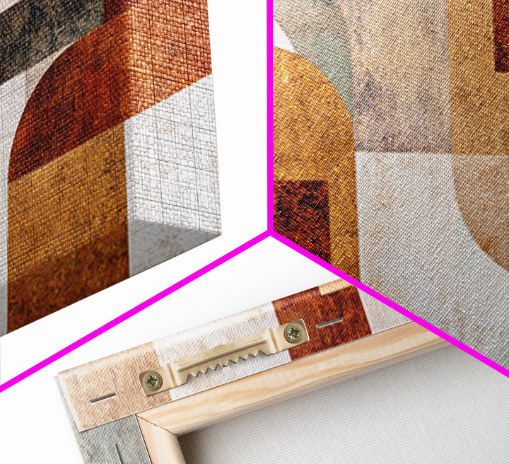 Warm Abstract Arches Framed Canvas Print, Guest Bedroom Art, Home Decor, Bedroom Decor, Fine Art, Guest, Printable Art, GBA-3x2-7
