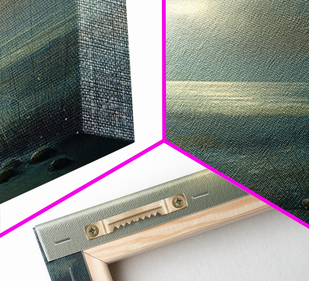 Quiet Abstract Landscape Canvas Print, General Fine Art, Decor, Living Room Decor, Fine Art, Digital Wall Art, GEN-1x1-97