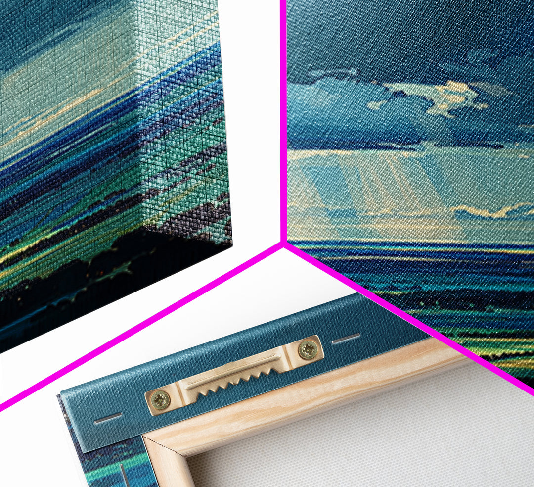 Quiet Abstract Landscape Canvas Print, General Fine Art, Art Prints, Living Room Decor, Fine Art, Wall Hanging, GEN-2x3-9