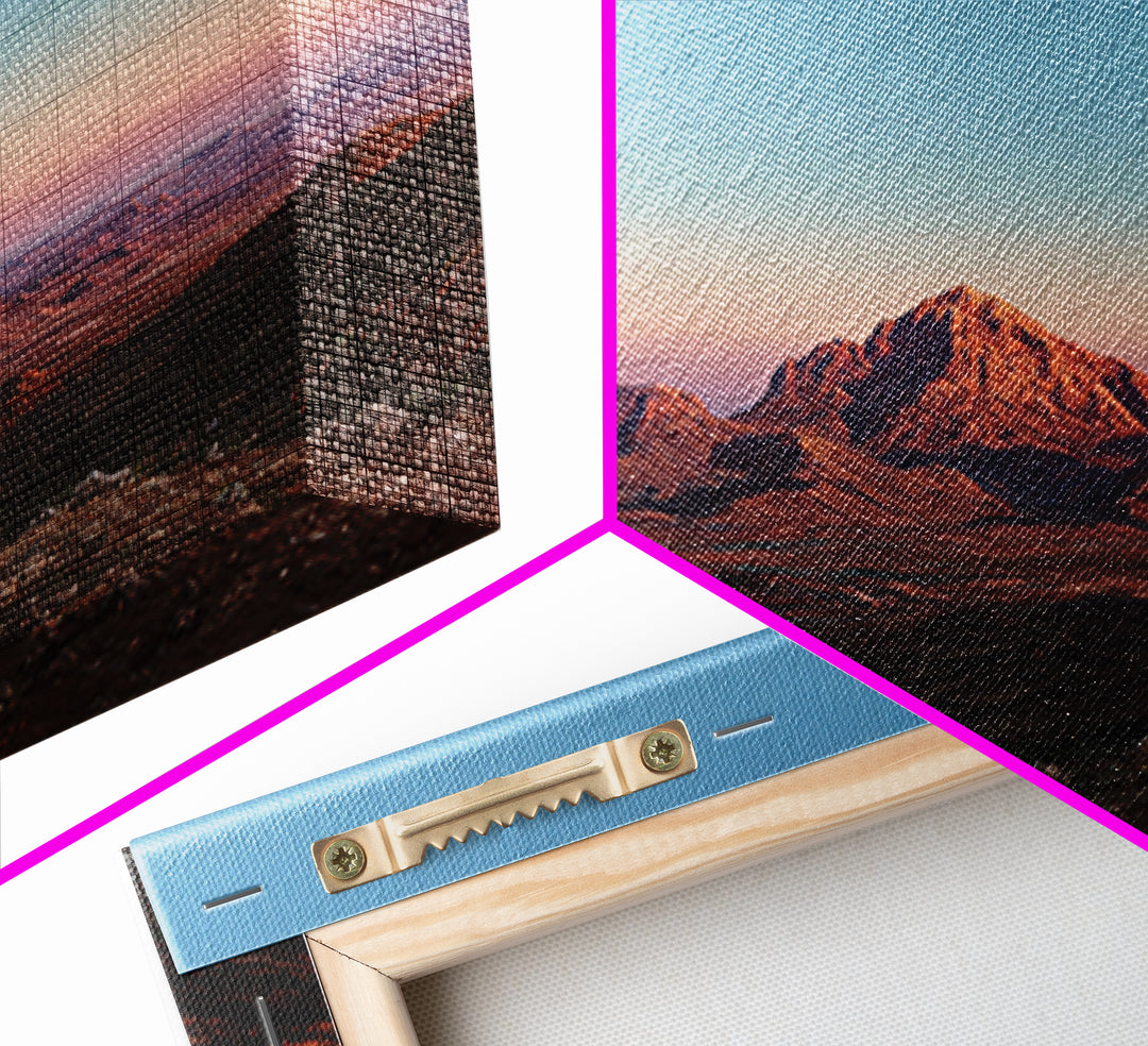 Serene Desert Horizon Framed Canvas Print, General Fine Art, Gallery Decor, Living Room Decor, Fine Art, Wall Art, GEN-3x2-69