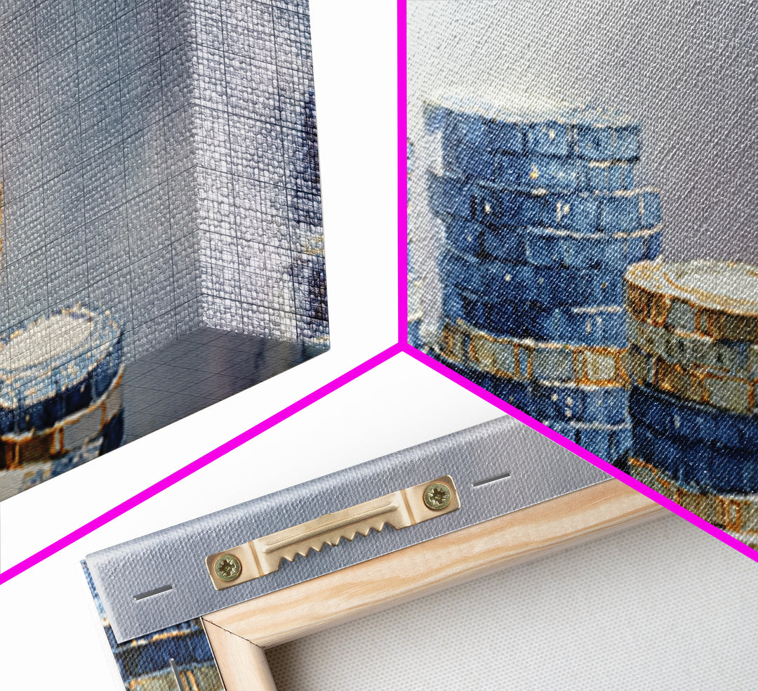 Poker Chips Stacked Like Casino Still Life Canvas Print, Game Room Art, New Home Gift, Game Room Decor, Fine Art, Play, GRA-3x1-71