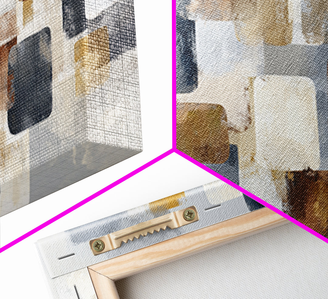 Domino Tiles Arranged Framed Canvas Print, Game Room Art, Luxury Decor, Game Room Decor, Abstract Art, Play, Canvas Wall Art, GRA-3x2-92