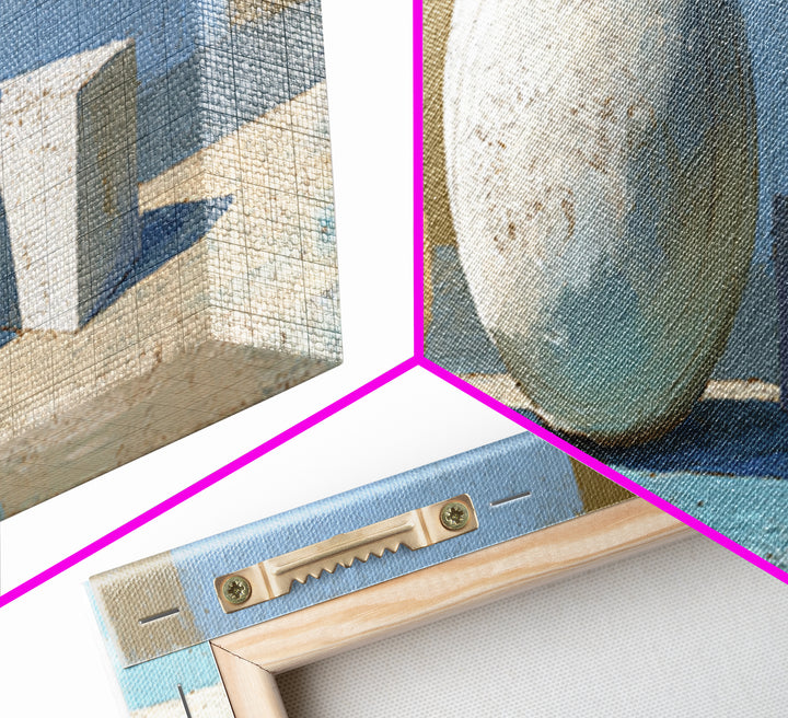 Medicine Ball and Chalk Still Life Framed Canvas Print, Gym Art, Gallery Decor, Gym Decor, Fine Art, Strength, Wall Art, GYM-3x1-15