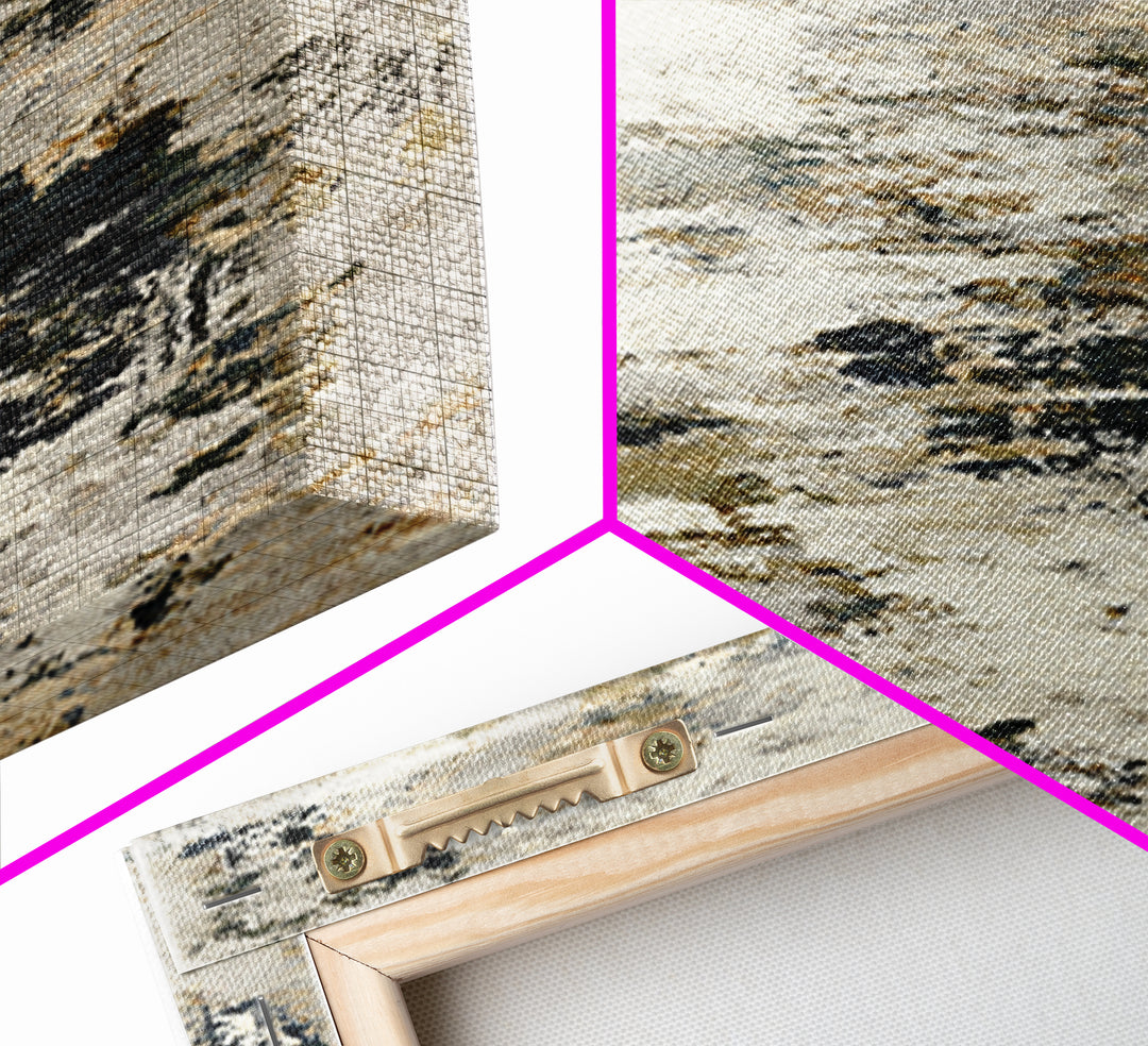 Abstract Marble Texture Framed Canvas Print, Hotel Art, Gallery Wall Set, Hotel Decor, Fine Art, Boutique, Textured Painting, HOT-1x3-79