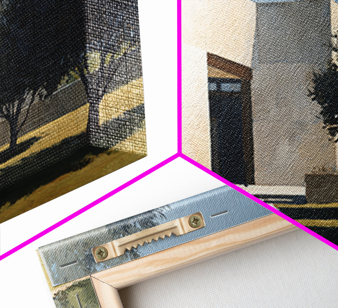 Minimal Architectural Arch Study Canvas Print, Hotel Art, Gallery Wall Set, Hotel Decor, Fine Art, Boutique, Textured Painting, HOT-3x2-32