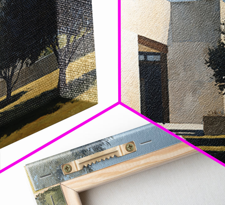 Minimal Architectural Arch Study Canvas Print, Hotel Art, Gallery Wall Set, Hotel Decor, Fine Art, Boutique, Textured Painting, HOT-3x2-32