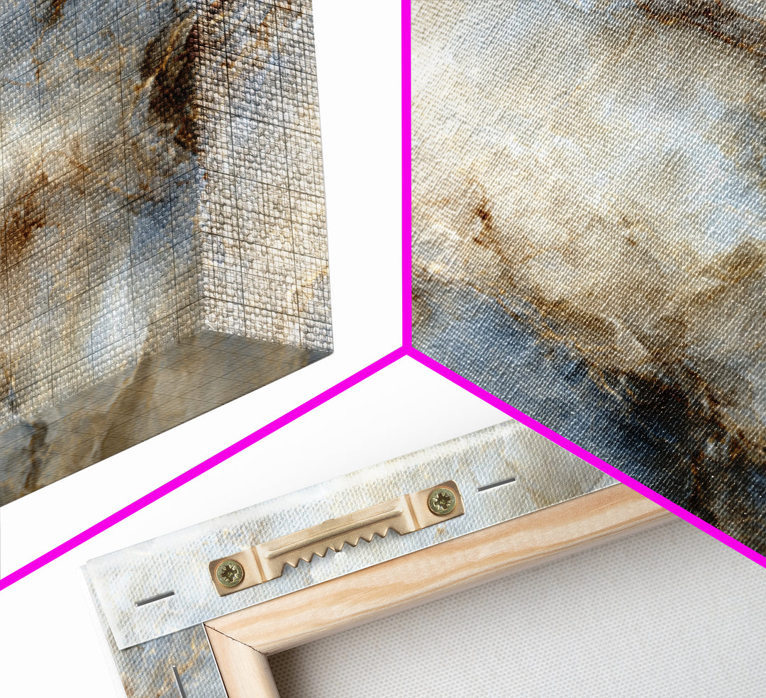 Abstract Marble Texture Framed Canvas Print, Hotel Art, Mid Century Modern, Hotel Decor, Abstract Art, Boutique, Coastal Decor, HOT-3x2-95