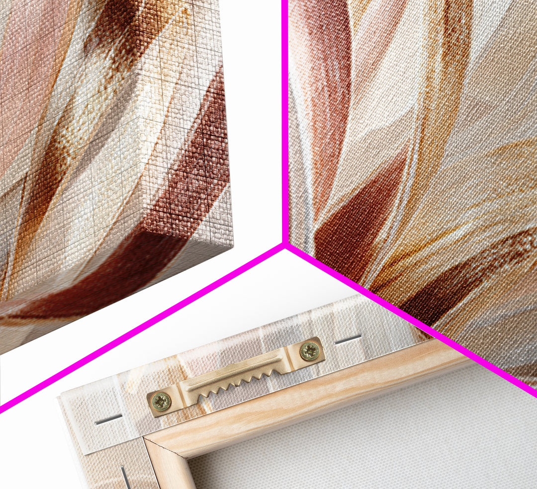 Hair Strands Turning into Abstract Ribbons Canvas Print, Hair Salon Art, Hairstylist, Living Room Decor, Fine Art, Style, HSA-3x2-73