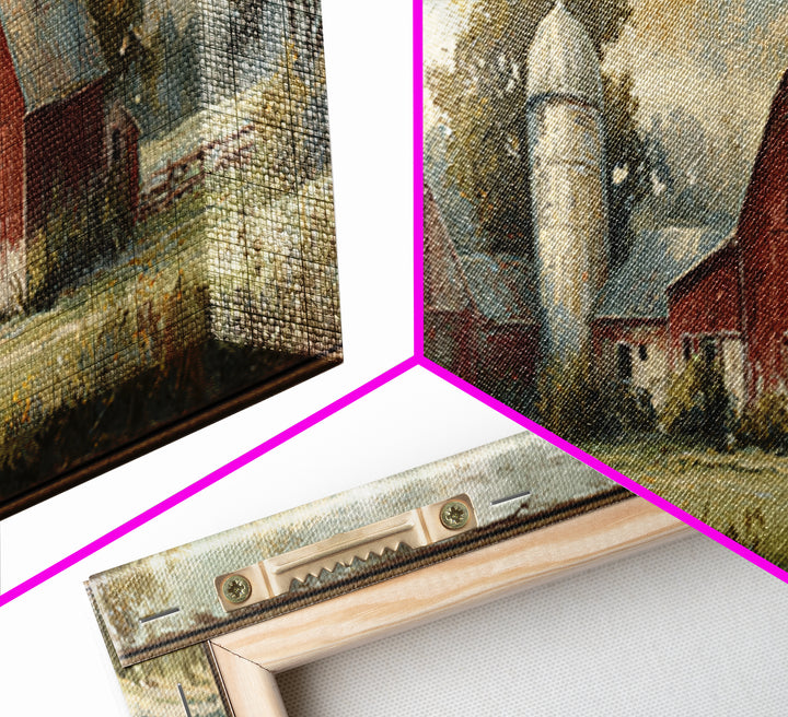 Country Lane with Flickering Sunlight Canvas Print, Impressionist Art, Boho Decor, Living Room Decor, Oil Painting, Impression, IMP-3x1-62