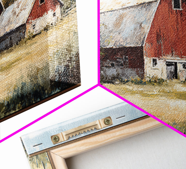 Country Lane with Flickering Sunlight Framed Canvas Print, Impressionist Art, Bedroom Decor, Living Room Decor, Impression, IMP-3x2-2