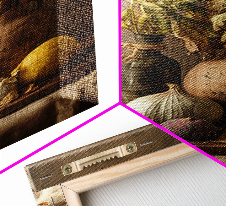 Figs and Cheese on Rustic Wooden Board Canvas Print, Italian Villa Art, Art Print, Living Room Decor, Fine Art, Villa, IVA-2x3-65