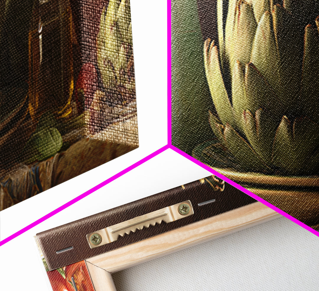 Artichoke Closeup in Painterly Green Tones Canvas Print, Kitchen Art, Bar Cart Decor, Kitchen Decor, Fine Art, Kitchen, KIT-3x1-36