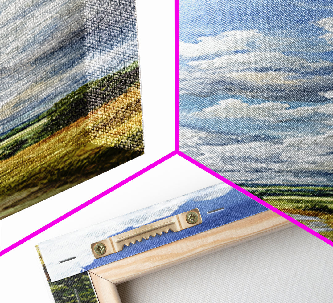 Old Country Road Canvas Print, Landscape Art, Art Prints, Living Room Decor, Horizon, Abstract Wall Art, Boho Wall Art, LAN-1x3-32