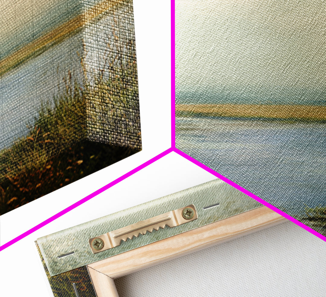 Quiet Meadow Landscape Framed Canvas Print, Living Room Art, Bedroom Decor, Living Room Decor, Living, Bedroom Wall Art, LIR-1x1-47