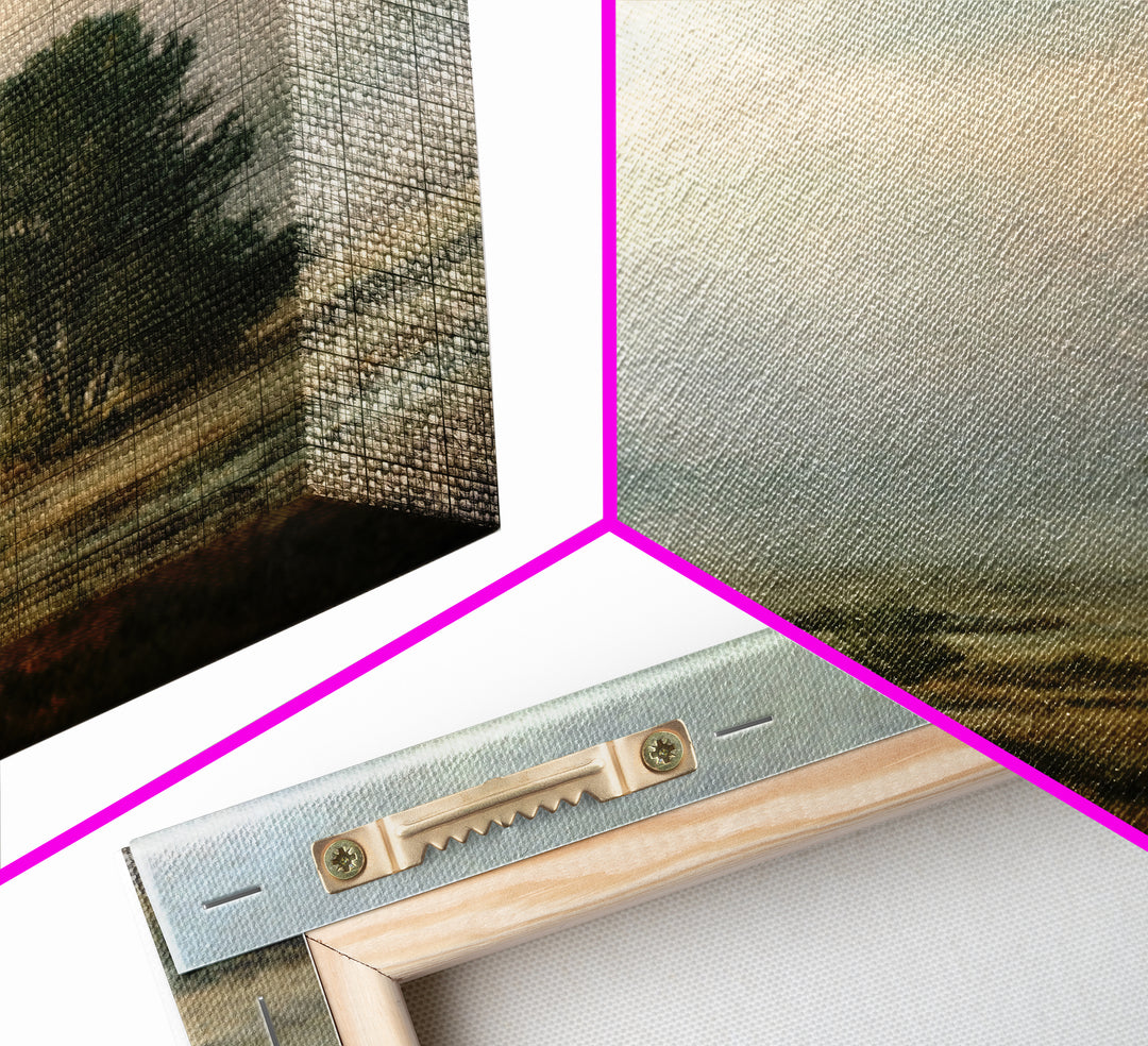 Quiet Meadow Landscape Framed Canvas Print, Living Room Art, Living Room Wall Art, Living Room Decor, Fine Art, Living, LIR-1x1-71