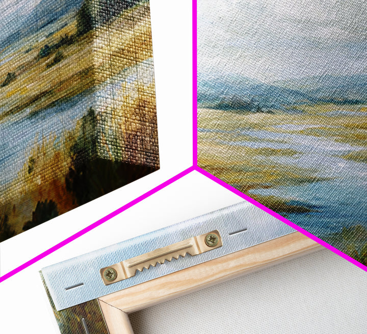 Quiet Meadow Landscape Framed Canvas Print, Living Room Art, Living Room Wall Art, Living Room Decor, Fine Art, Living, LIR-2x1-19