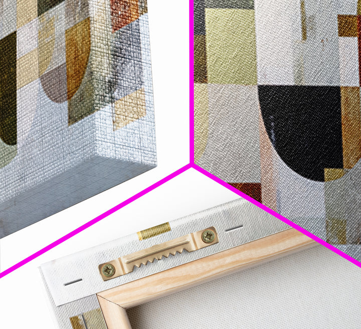 Abstract Organic Shapes Framed Canvas Print, Living Room Art, Wall Decor, Living Room Decor, Fine Art, Living, Abstract Art, LIR-2x1-83