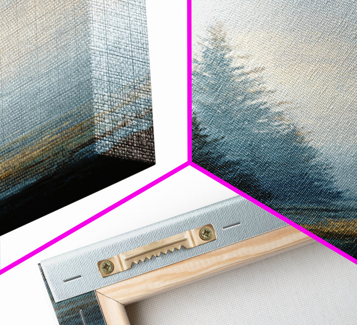Minimal Scandinavian Forest Framed Canvas Print, Living Room Art, Home, Living Room Decor, Fine Art, Living, Pet Portraits, LIR-2x3-21
