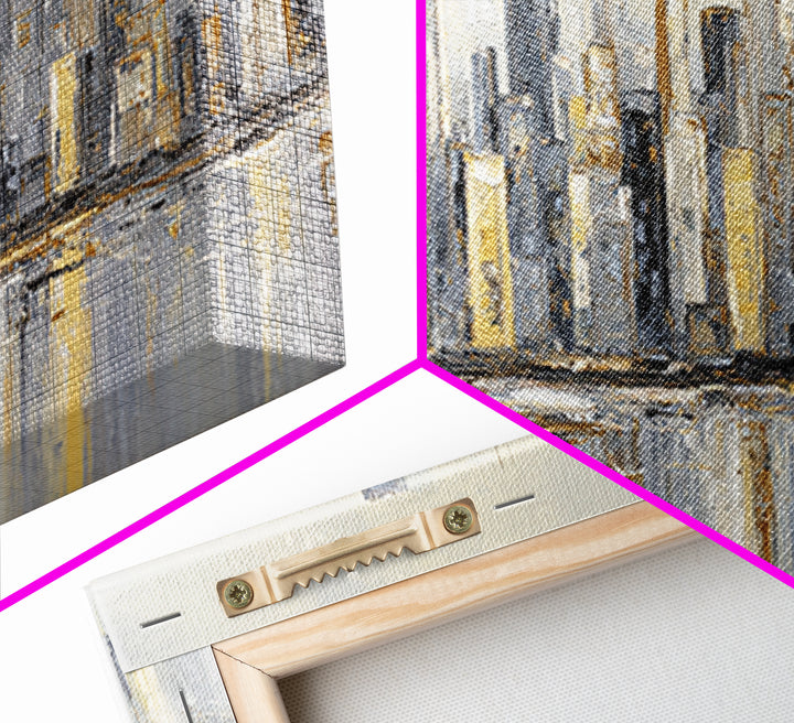 Modern City Skyline Canvas Print, Living Room Art, Boho Decor, Living Room Decor, Fine Art, Living, Digital Prints, Art Print, LIR-3x1-62