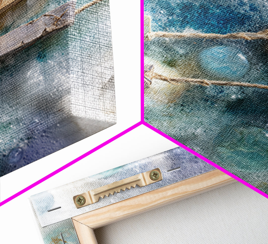 Abstract Suds and Bubbles Framed Canvas Print, Laundry Room Art, Downloadable Art, Living Room Decor, Fine Art, Clean, LRA-1x1-46