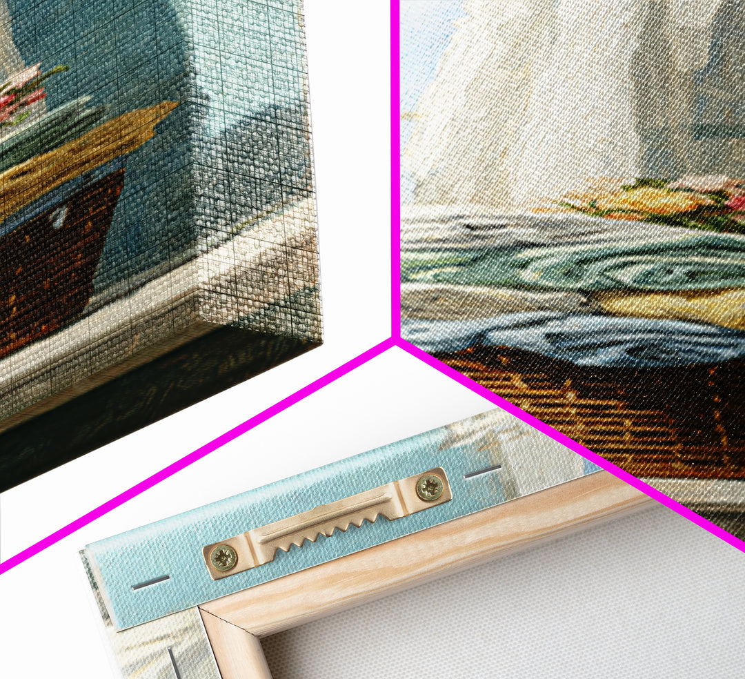 Basket of Folded Towels Canvas Print, Laundry Room Art, Downloadable Art, Living Room Decor, Fine Art, Clean, Boho Decor, LRA-1x3-2