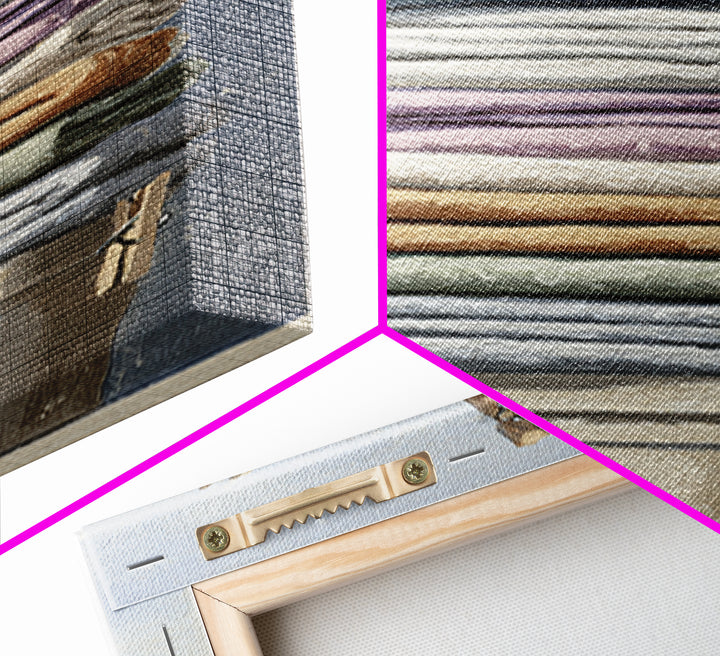 Basket of Folded Towels Canvas Print, Laundry Room Art, Downloadable Art, Living Room Decor, Fine Art, Clean, Boho Decor, LRA-1x3-26