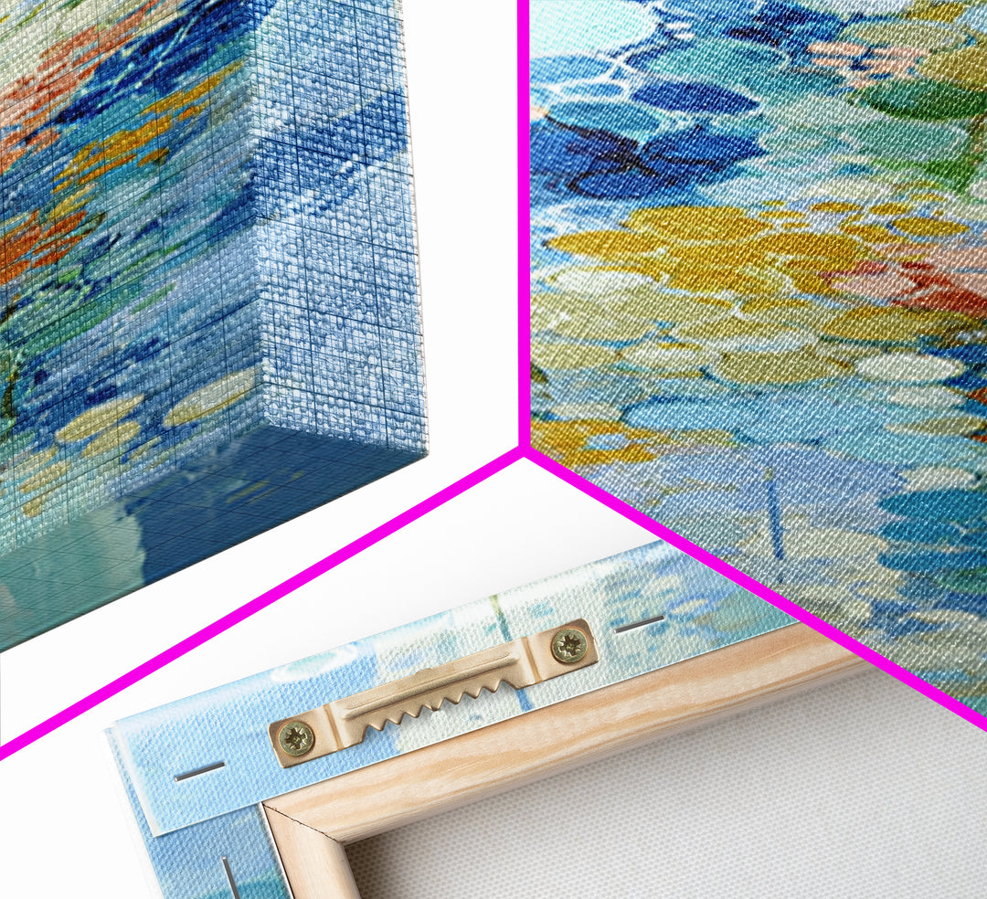 Abstract Suds and Bubbles Framed Canvas Print, Laundry Room Art, Gallery Wall Prints, Living Room Decor, Abstract Art, Clean, LRA-1x3-58
