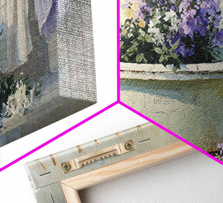 Old Enamel Basin Filled Framed Canvas Print, Laundry Room Art, Farmhouse Wall Art, Living Room Decor, Oil Painting, Clean, LRA-2x1-100