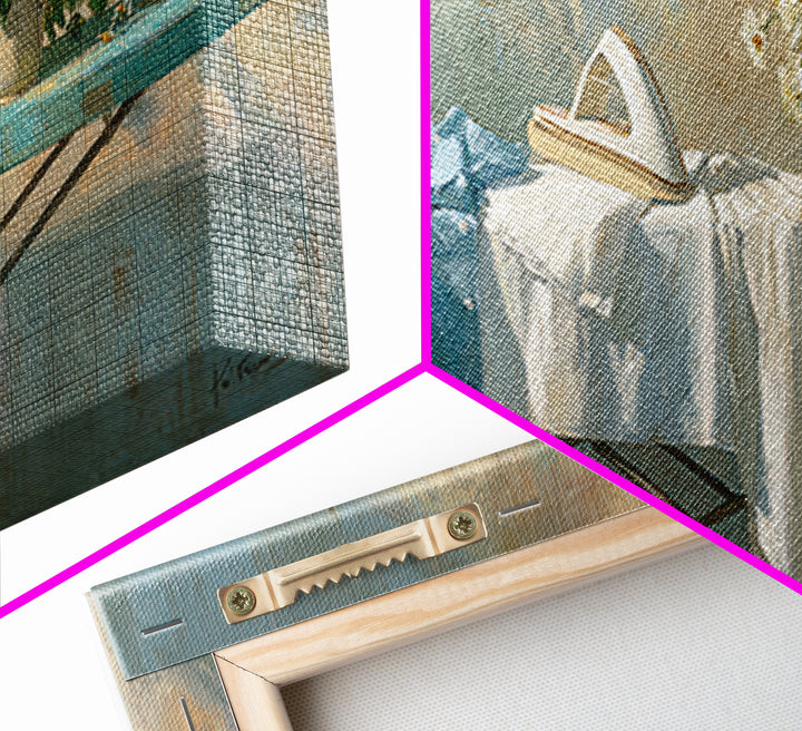 Ironing Board Still Life Canvas Print, Laundry Room Art, Textured Painting, Living Room Decor, Fine Art, Clean, New Home Gift, LRA-2x1-44