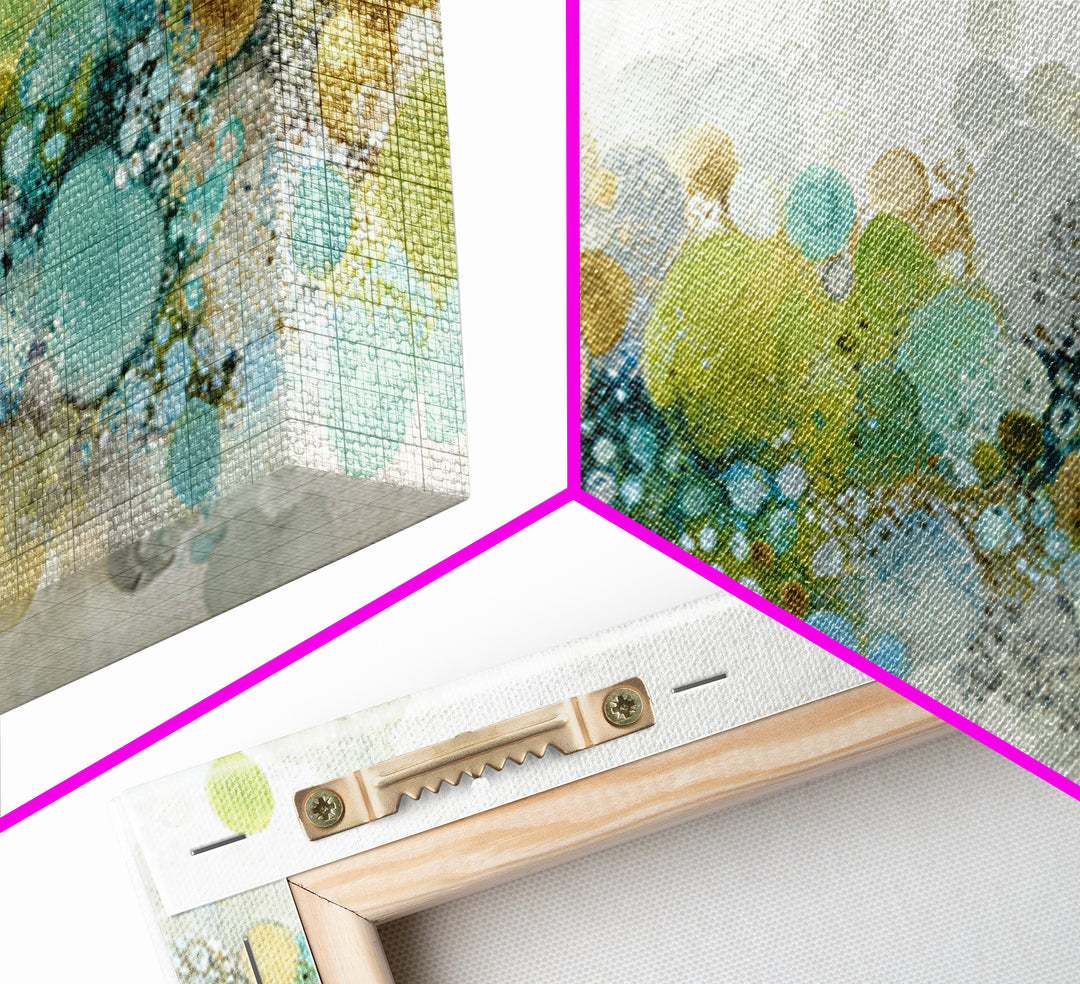 Abstract Suds and Bubbles Canvas Print, Laundry Room Art, Living Room Decor, Abstract Art, Clean, New Home Gift, LRA-2x1-66