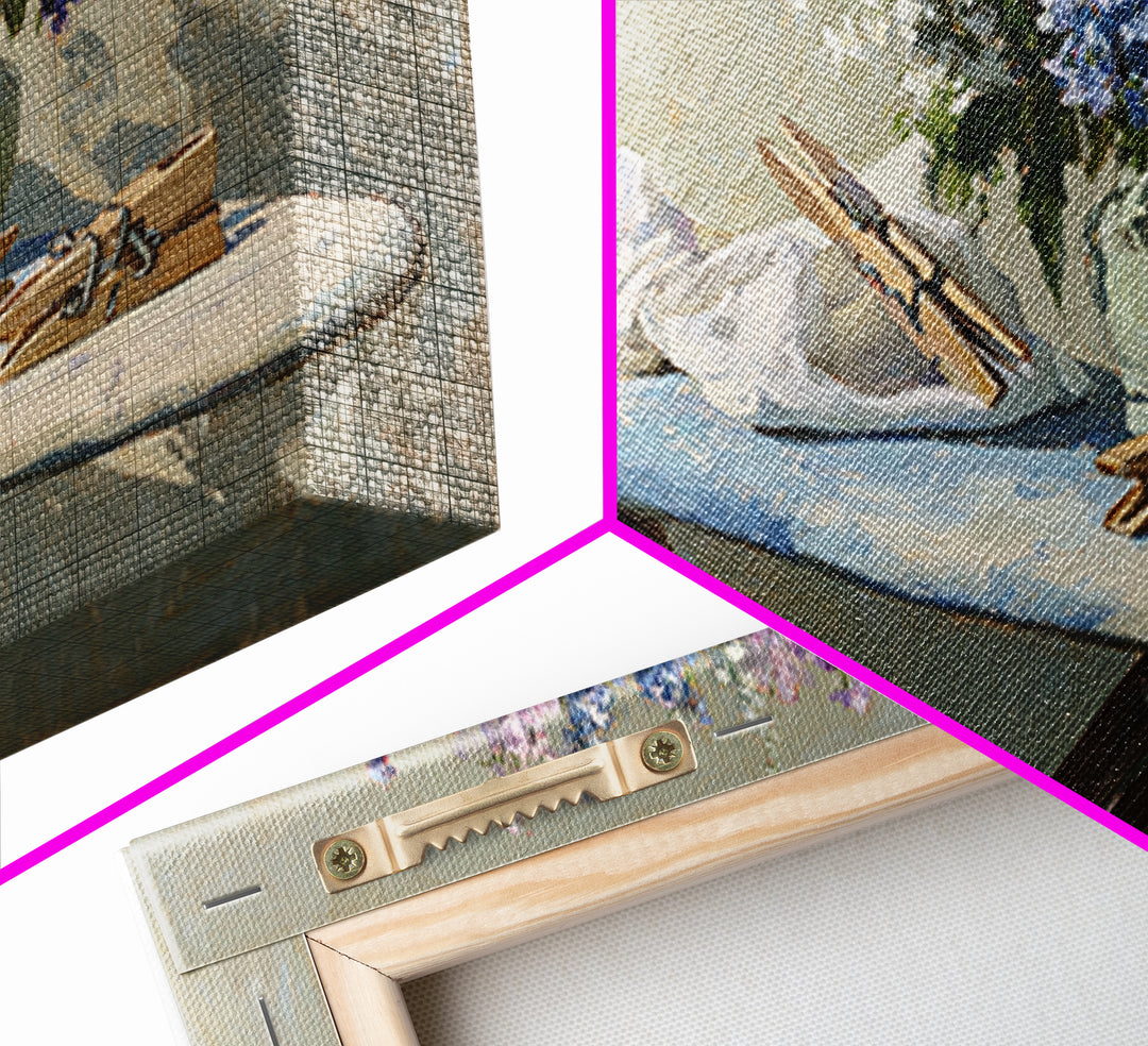 Ironing Board Still Life Canvas Print, Laundry Room Art, Living Room Decor, Watercolor Art, Clean, Custom Wall Art, LRA-2x1-68