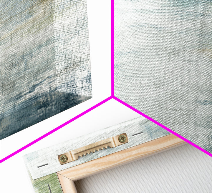 Linen Texture Abstract Framed Canvas Print, Laundry Room Art, Digital Wall Art, Living Room Decor, Abstract Art, Clean, LRA-2x3-20
