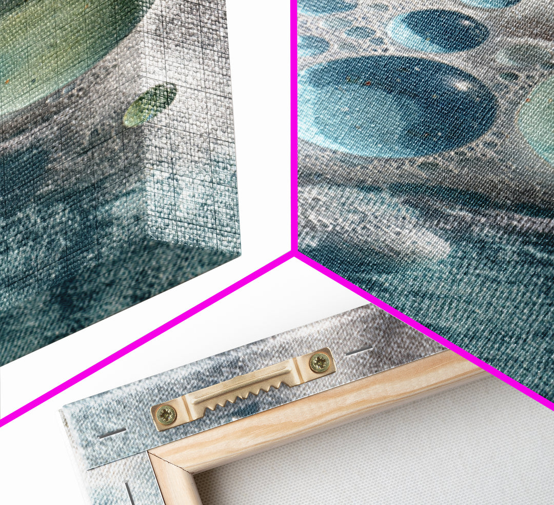 Abstract Suds and Bubbles Framed Canvas Print, Laundry Room Art, Printable Wall Art, Living Room Decor, Abstract Art, Clean, LRA-2x3-78