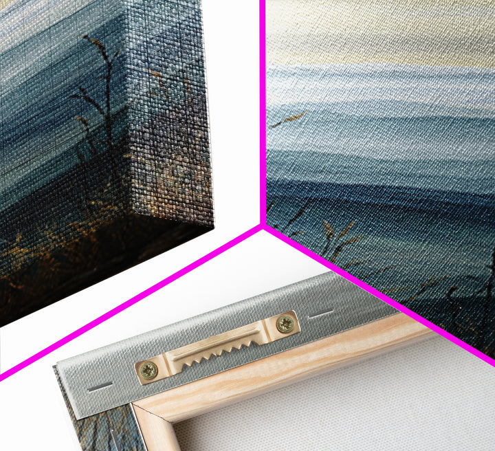 Soft Mountain Ridge Canvas Print, Master Bedroom, Boho Decor, Bedroom Decor, Fine Art, Sanctuary, Wall Art Prints, MAS-1x3-97