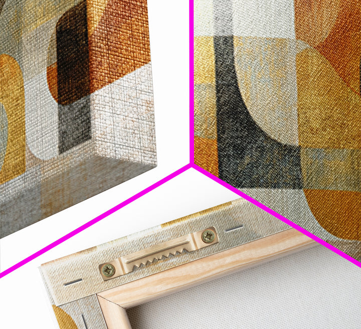 Soft Abstract Linen Texture Framed Canvas Print, Master Bedroom, Wall Decal, Bedroom Decor, Abstract Art, Sanctuary, MAS-2x1-23